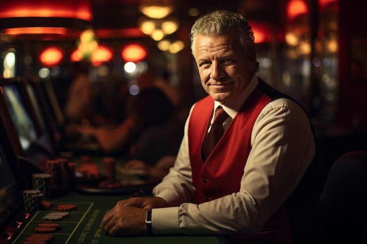Meja blackjack live dengan dealer multi-kamera